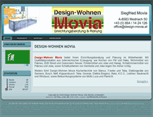 Tablet Screenshot of design-movia.at